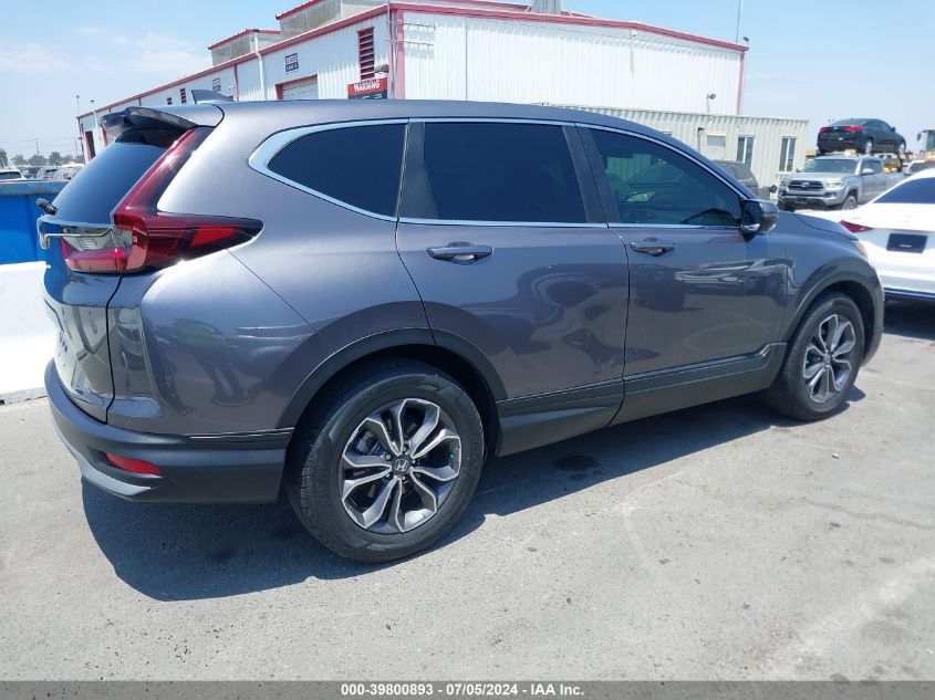 2022 Honda Cr-V 2Wd Ex-L VIN: 5J6RW1H80NA009394 Lot: 39800893