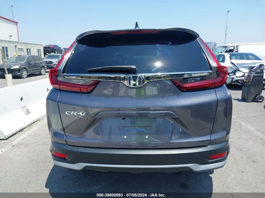 2022 Honda Cr-V 2Wd Ex-L VIN: 5J6RW1H80NA009394 Lot: 39800893