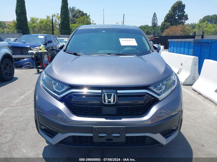 2022 Honda Cr-V 2Wd Ex-L VIN: 5J6RW1H80NA009394 Lot: 39800893