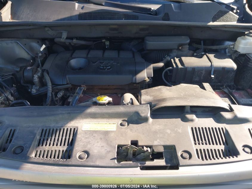 2010 Toyota Highlander VIN: 5TDZA3EH6AS006856 Lot: 39800926