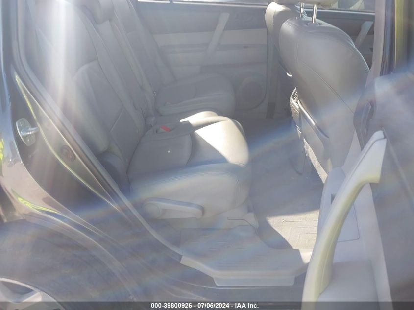 2010 Toyota Highlander VIN: 5TDZA3EH6AS006856 Lot: 39800926