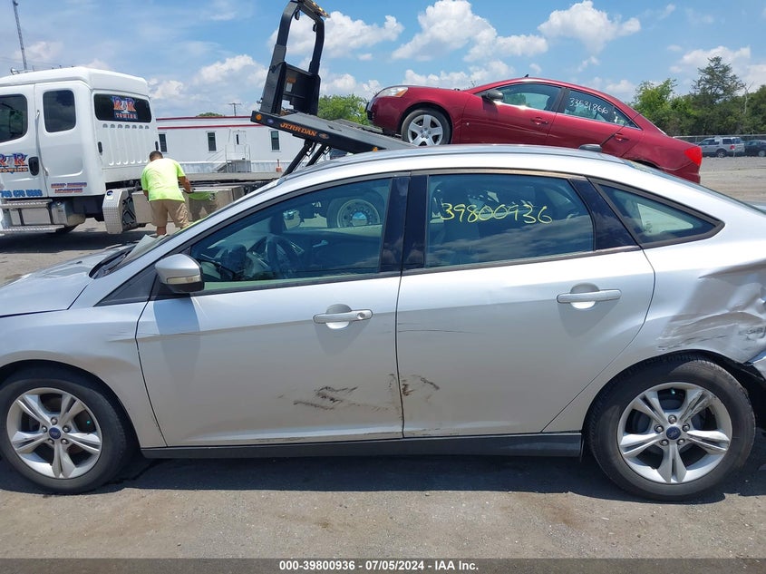 2014 Ford Focus Se VIN: 1FADP3F22EL458514 Lot: 39800936