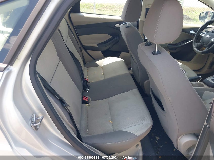 2014 Ford Focus Se VIN: 1FADP3F22EL458514 Lot: 39800936