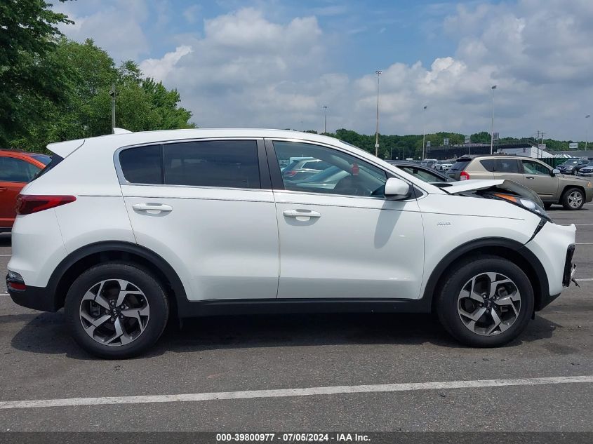 2020 Kia Sportage Lx VIN: KNDPMCAC0L7765198 Lot: 39800977