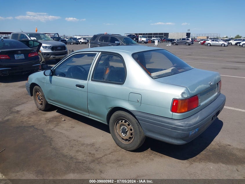 1991 Toyota Tercel Std VIN: JT2EL46B7M0113553 Lot: 39800982