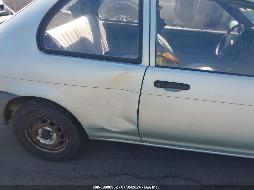 1991 Toyota Tercel Std VIN: JT2EL46B7M0113553 Lot: 39800982