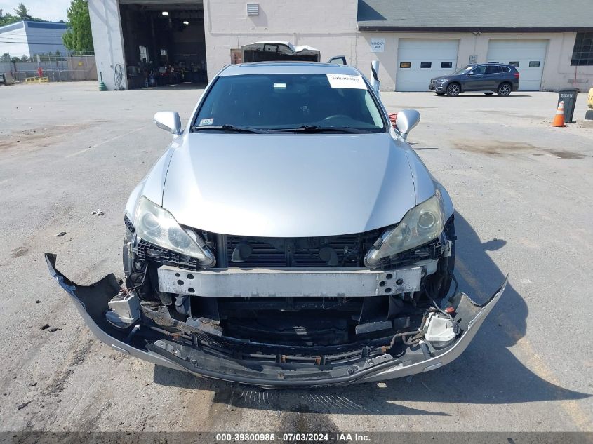 2010 Lexus Is 250 VIN: JTHCF5C28A5036561 Lot: 39800985