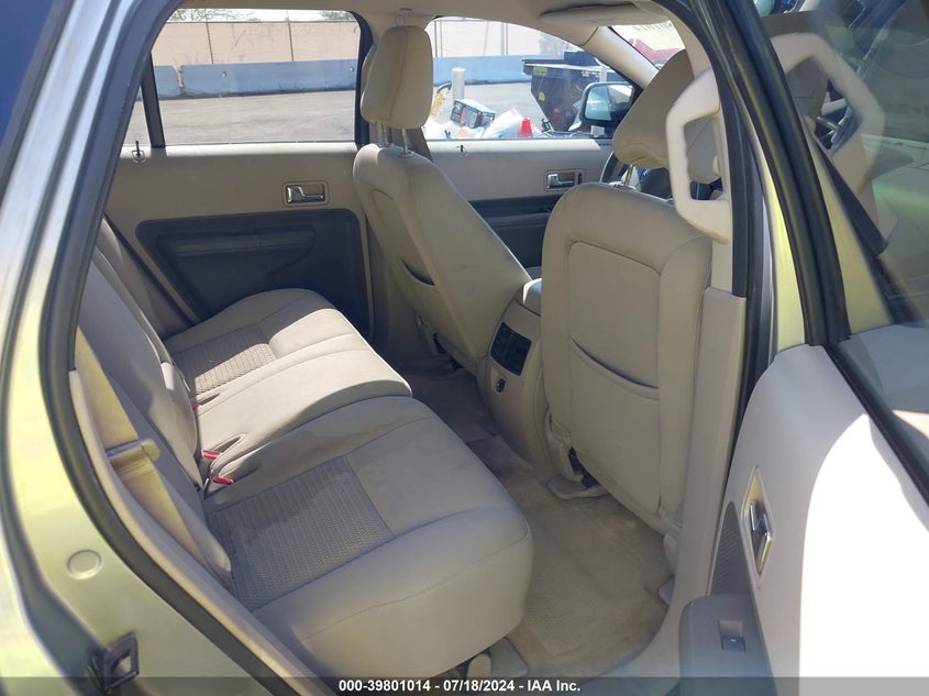 2007 Ford Edge Se VIN: 2FMDK36C97BB46710 Lot: 39801014