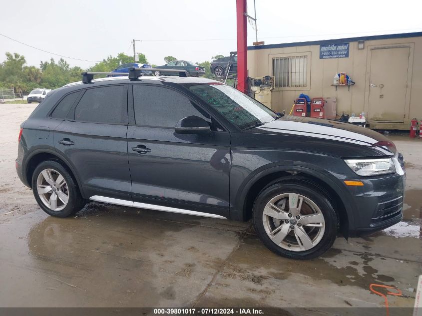 2018 Audi Q5 2.0T Premium/2.0T Tech Premium VIN: WA1ANAFY4J2211338 Lot: 39801017