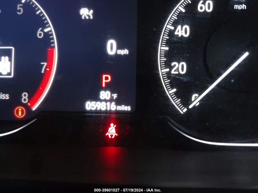 2021 Honda Accord Sport Special Edition VIN: 1HGCV1F47MA086634 Lot: 39801027