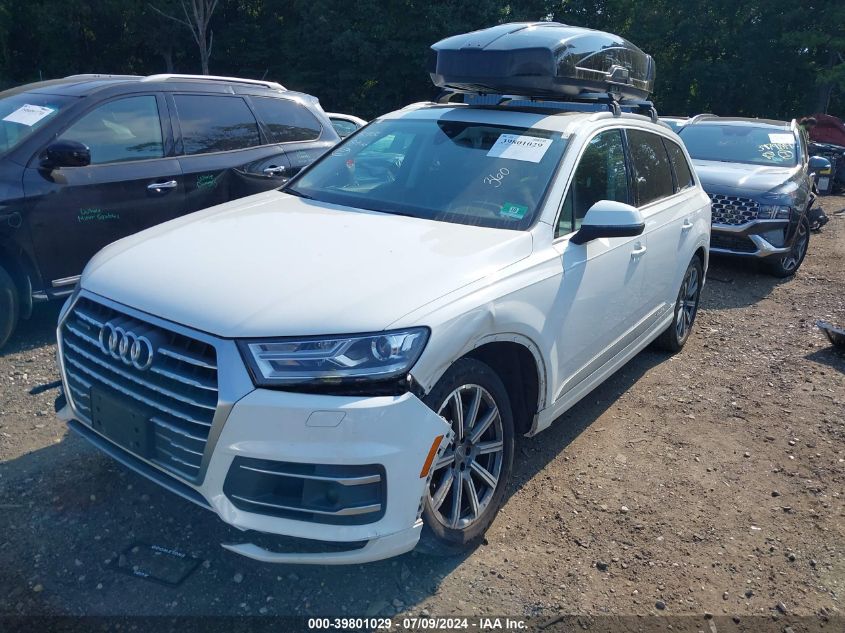 2018 Audi Q7 Premium Plus VIN: WA1LAAF75JD048263 Lot: 39801029