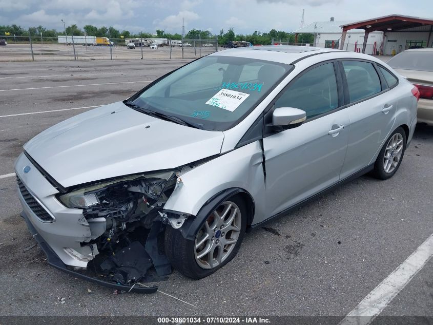 2015 FORD FOCUS SE - 1FADP3F26FL277563