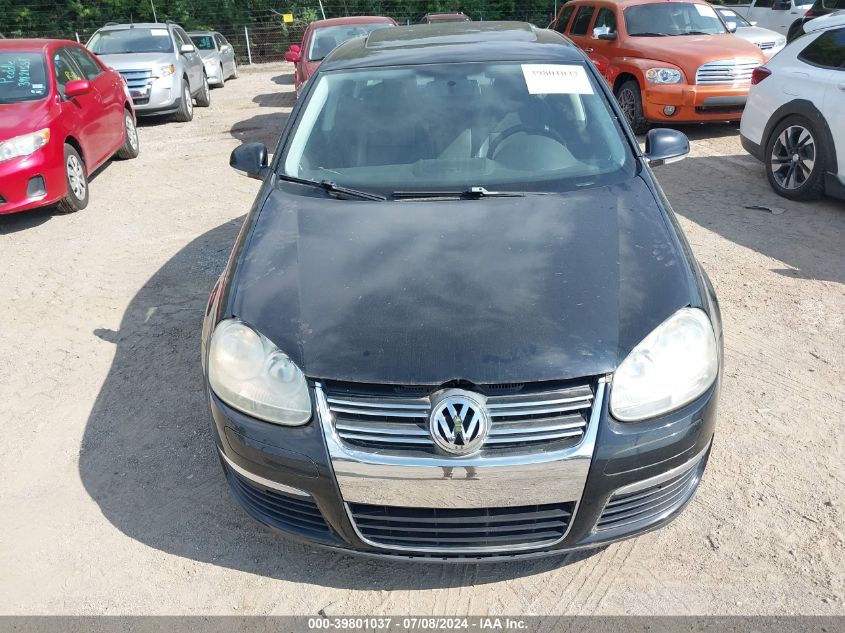 2008 Volkswagen Jetta Wolfsburg VIN: 3VWRJ71K68M191622 Lot: 39801037