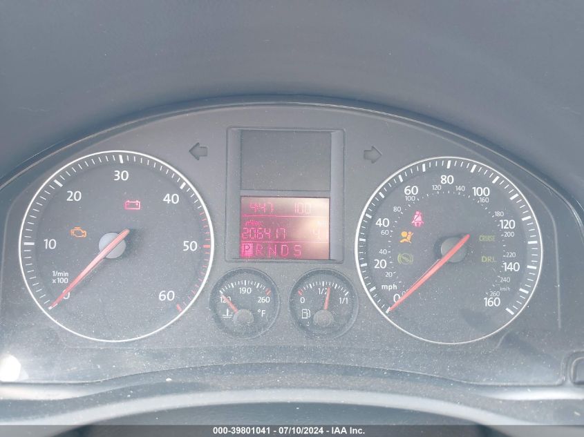 2006 Volkswagen Jetta Tdi VIN: 3VWST71K96M708338 Lot: 39801041