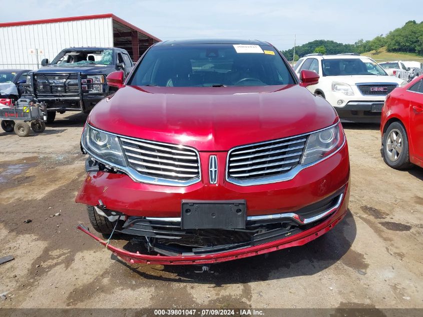 2017 Lincoln Mkx Select VIN: 2LMPJ8KR2HBL26219 Lot: 39801047