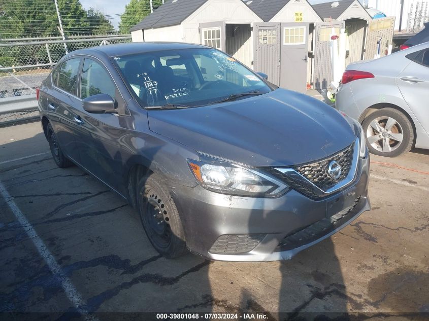 2017 Nissan Sentra Sv VIN: 3N1AB7AP0HL715879 Lot: 39801048