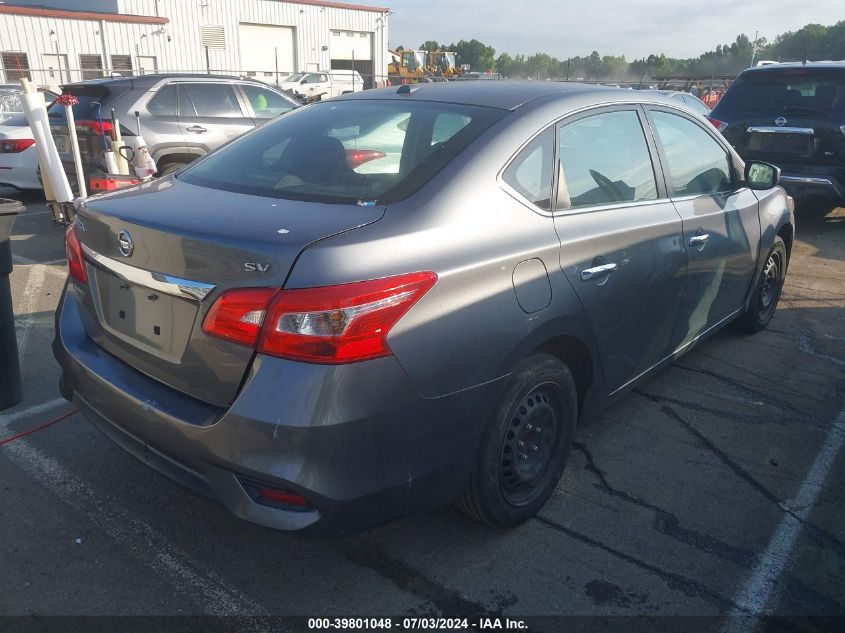 2017 Nissan Sentra Sv VIN: 3N1AB7AP0HL715879 Lot: 39801048