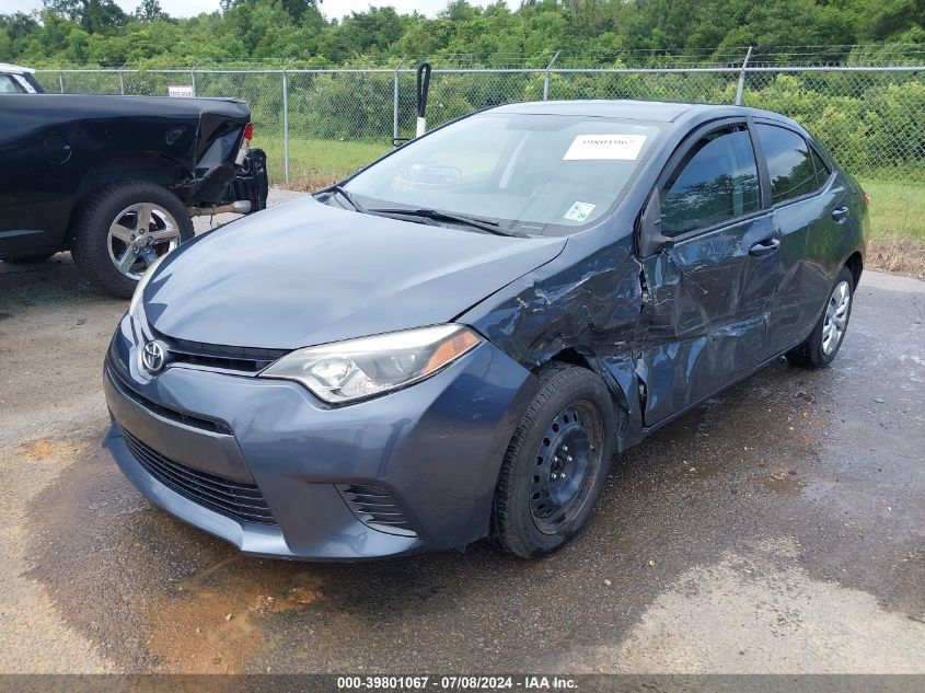 2015 Toyota Corolla Le VIN: 5YFBURHE5FP359344 Lot: 39801067