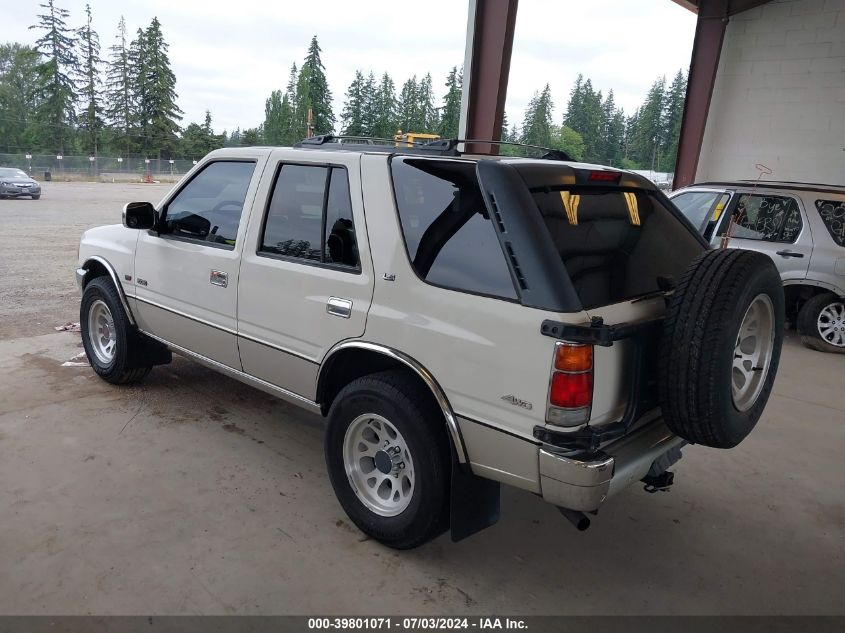 1995 Isuzu Rodeo S/Ls VIN: 4S2CM58V8S4386021 Lot: 39801071