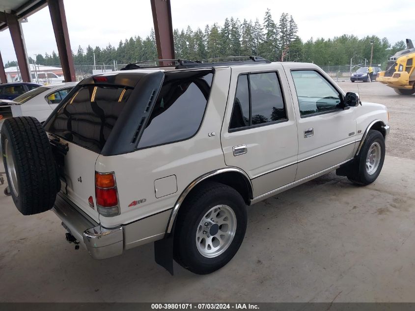 1995 Isuzu Rodeo S/Ls VIN: 4S2CM58V8S4386021 Lot: 39801071