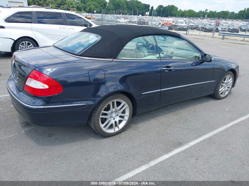 2009 Mercedes-Benz Clk 350 VIN: WDBTK56F89T104584 Lot: 39801079