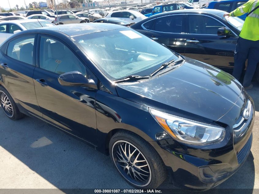 2017 Hyundai Accent Se VIN: KMHCT4AE0HU352226 Lot: 39801087