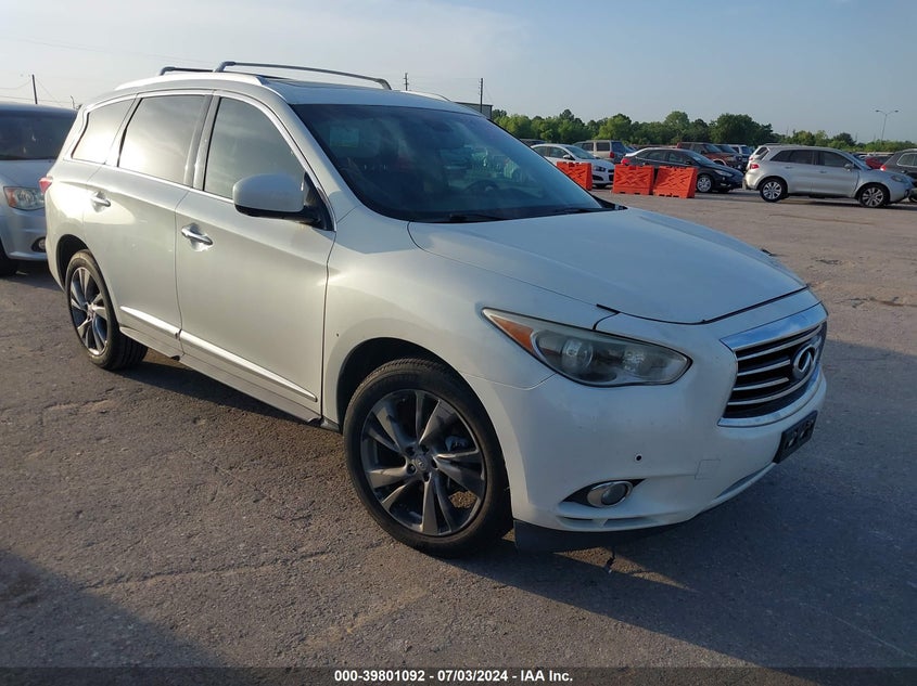 2013 Infiniti Jx35 VIN: 5N1AL0MN4DC312937 Lot: 39801092