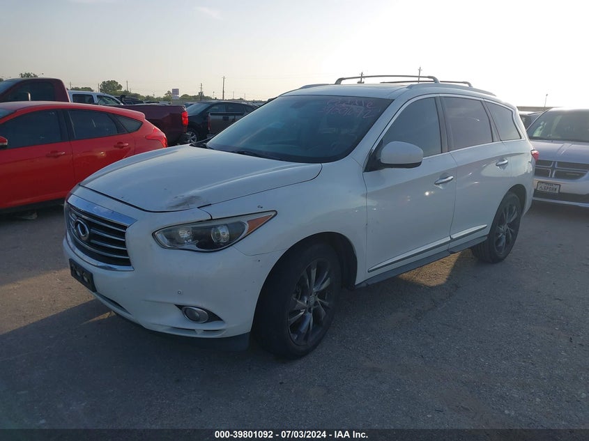 2013 Infiniti Jx35 VIN: 5N1AL0MN4DC312937 Lot: 39801092