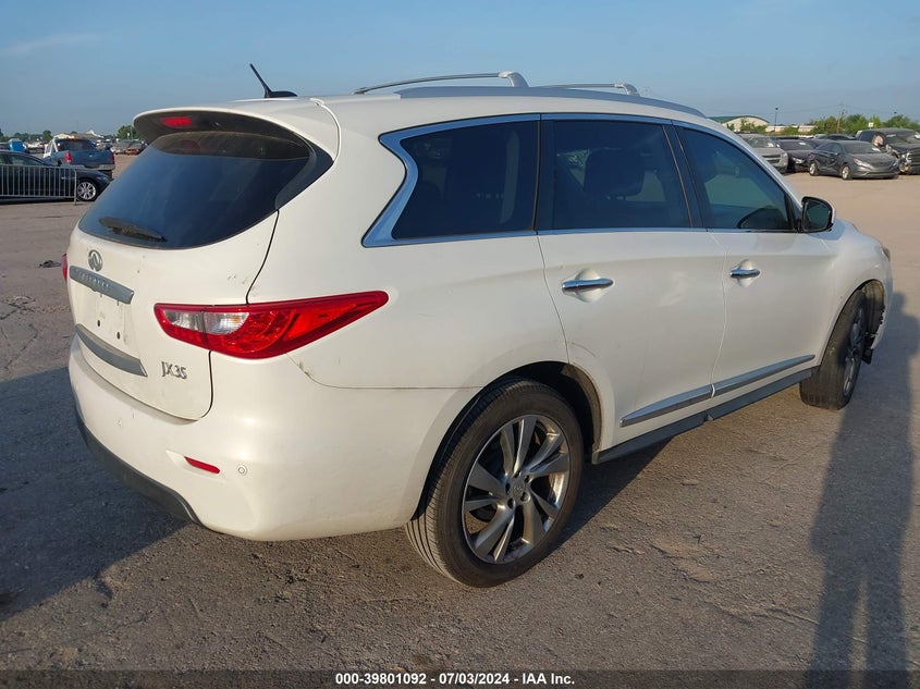 2013 Infiniti Jx35 VIN: 5N1AL0MN4DC312937 Lot: 39801092