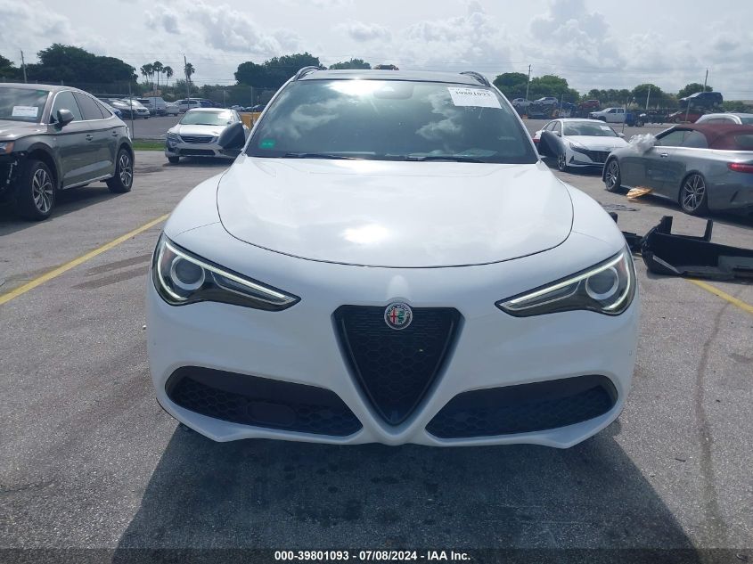 2019 Alfa Romeo Stelvio Ti Sport Awd VIN: ZASPAKBN0K7C53496 Lot: 39801093