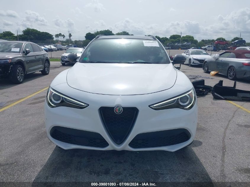 2019 Alfa Romeo Stelvio Ti Sport Awd VIN: ZASPAKBN0K7C53496 Lot: 39801093