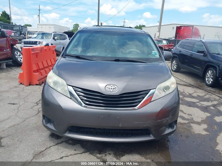 2012 Toyota Sienna Le V6 8 Passenger VIN: 5TDKK3DC7CS248739 Lot: 39801126