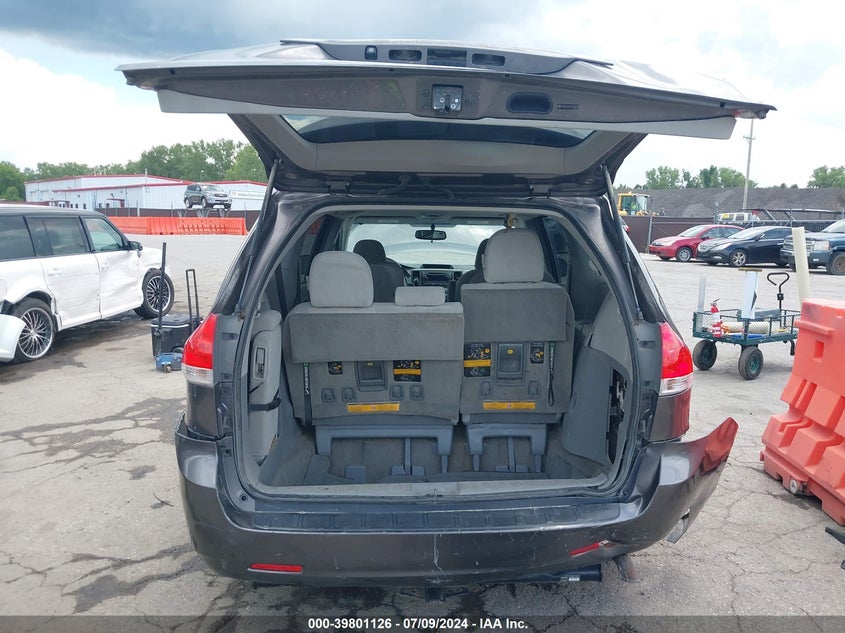 2012 Toyota Sienna Le V6 8 Passenger VIN: 5TDKK3DC7CS248739 Lot: 39801126