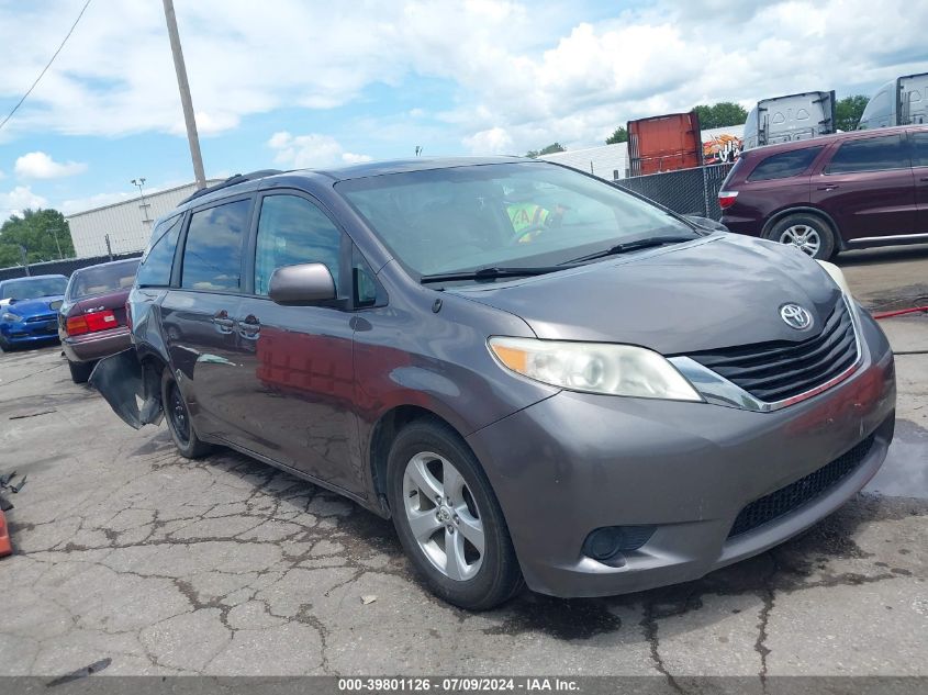 2012 Toyota Sienna Le V6 8 Passenger VIN: 5TDKK3DC7CS248739 Lot: 39801126