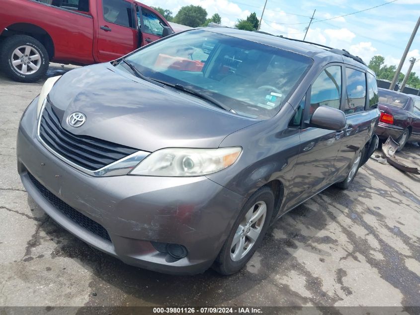 2012 Toyota Sienna Le V6 8 Passenger VIN: 5TDKK3DC7CS248739 Lot: 39801126