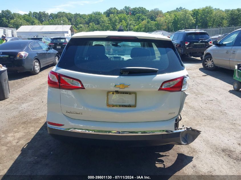 2018 Chevrolet Equinox Ls VIN: 2GNAXREV3J6337335 Lot: 39801130