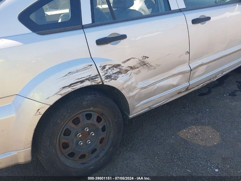 2007 Dodge Caliber Sxt VIN: 1B3HB48B97D286669 Lot: 39801151