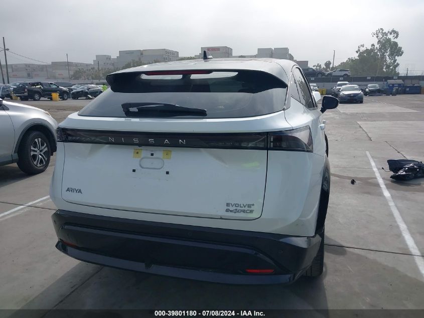 2023 Nissan Ariya Evolve+ VIN: JN1DF0BB3PM707095 Lot: 39801180