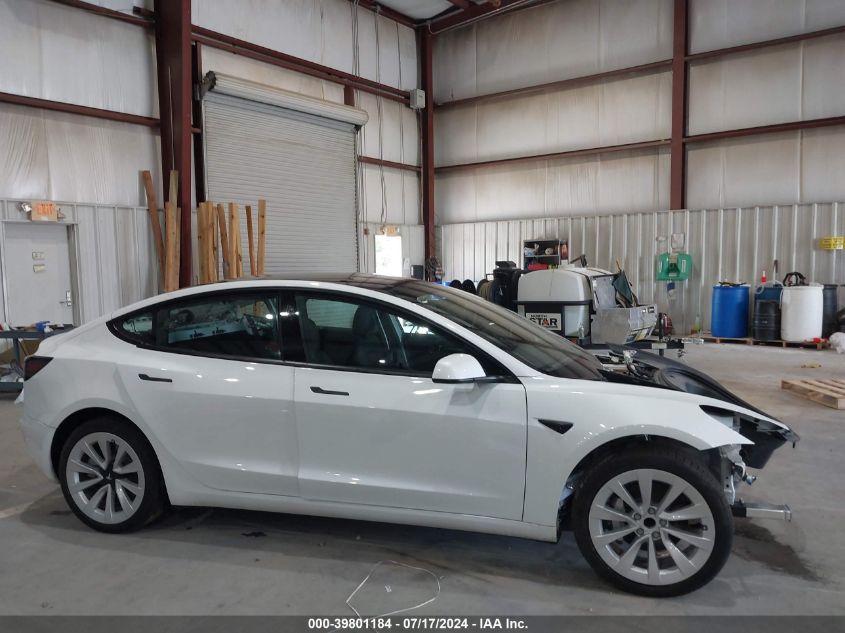 2023 Tesla Model 3 Rear-Wheel Drive VIN: 5YJ3E1EA5PF482756 Lot: 39801184