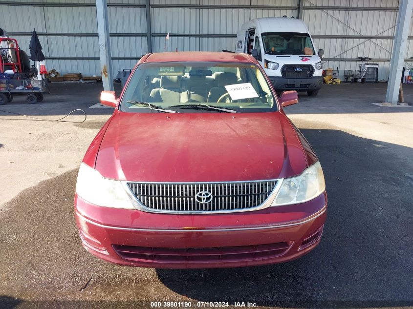 2002 Toyota Avalon Xl VIN: 4T1BF28B12U234356 Lot: 39801190