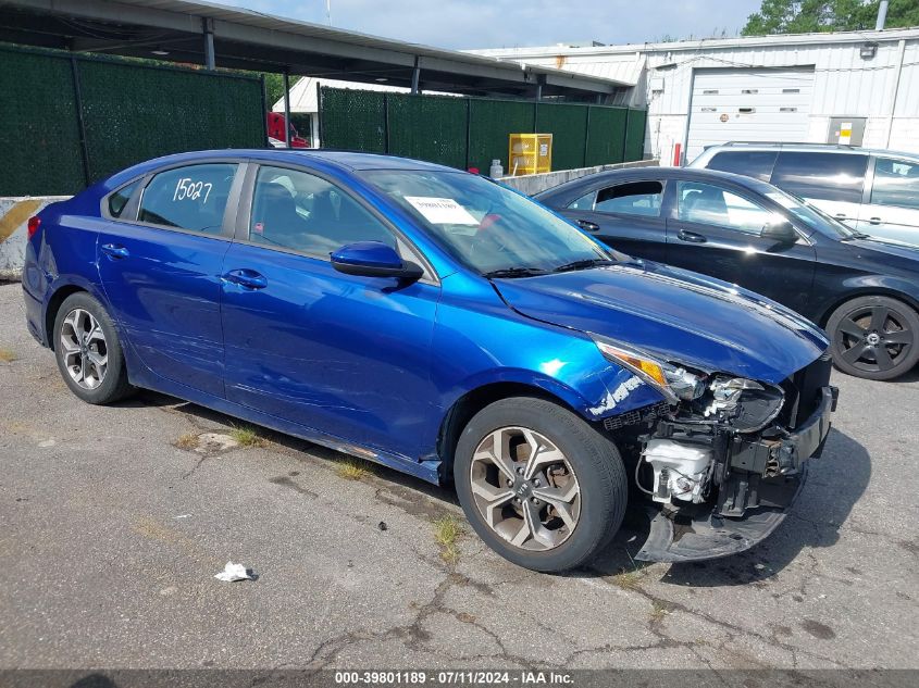 2019 Kia Forte Lxs VIN: 3KPF24AD9KE103943 Lot: 39801189