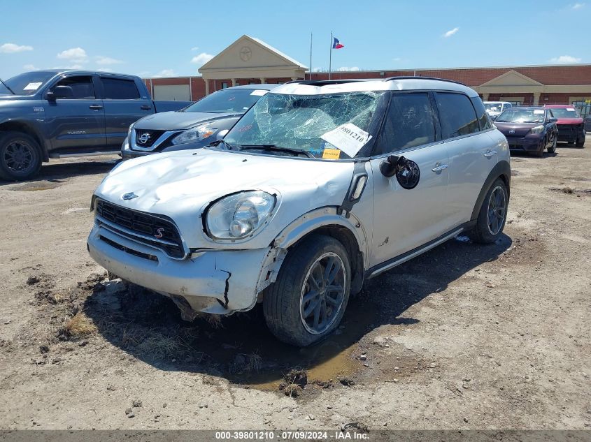 2016 Mini Countryman Cooper S VIN: WMWZC5C5XGWU20145 Lot: 39801210