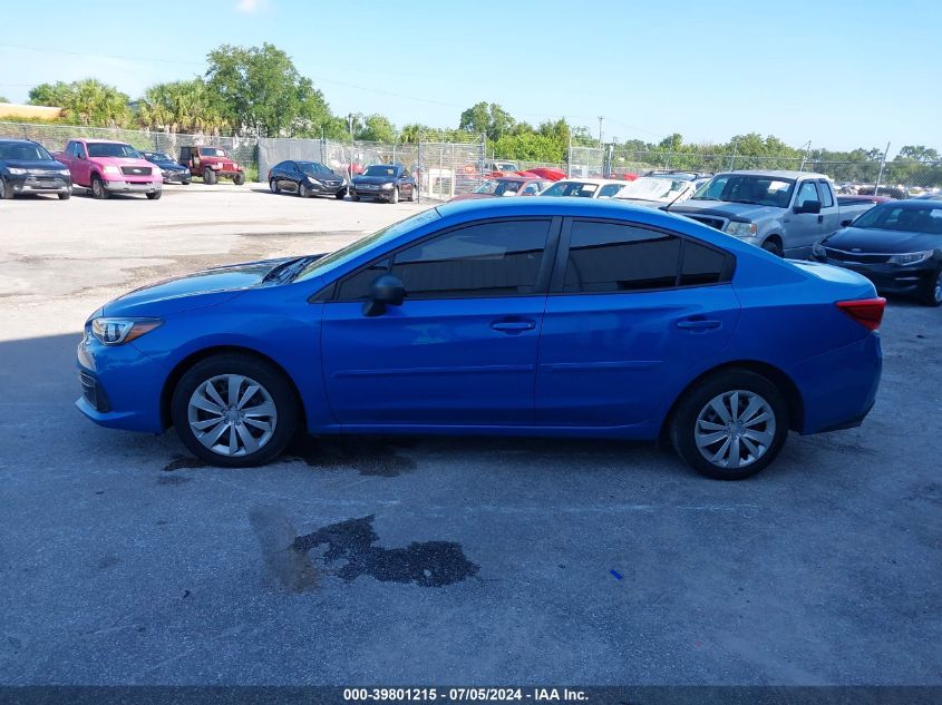 2022 Subaru Impreza Base VIN: 4S3GKAB67N3605350 Lot: 39801215