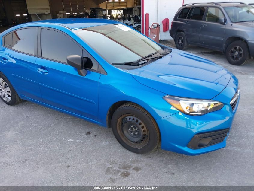 2022 Subaru Impreza Base VIN: 4S3GKAB67N3605350 Lot: 39801215