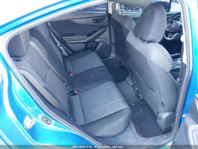 2022 Subaru Impreza Base VIN: 4S3GKAB67N3605350 Lot: 39801215