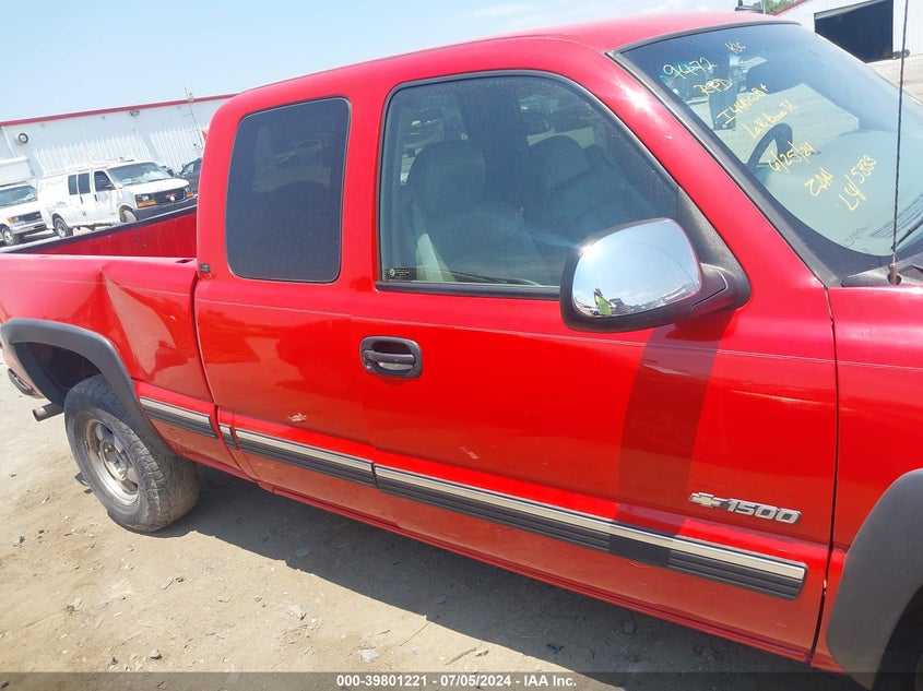 2002 Chevrolet Silverado 1500 Lt VIN: 1GCEK19T62E275333 Lot: 39801221