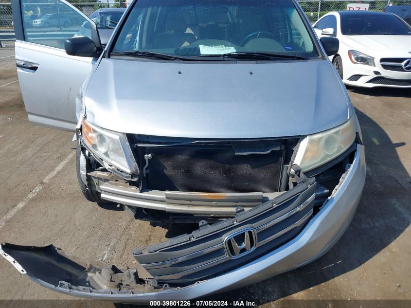 2012 Honda Odyssey Lx VIN: 5FNRL5H22CB056139 Lot: 39801226