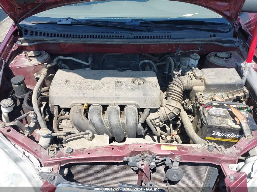 2008 Toyota Corolla Ce VIN: 1NXBR32E18Z993629 Lot: 39801245