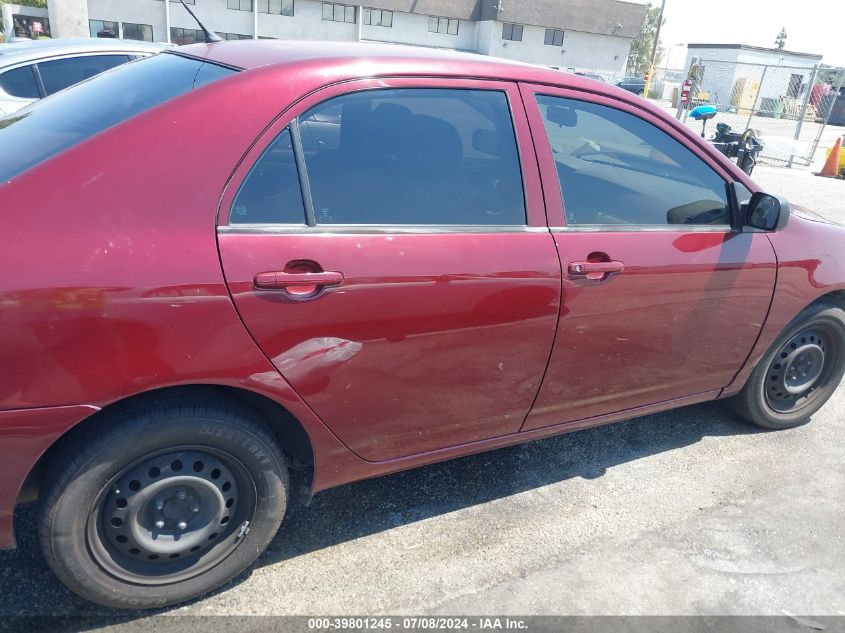 2008 Toyota Corolla Ce VIN: 1NXBR32E18Z993629 Lot: 39801245