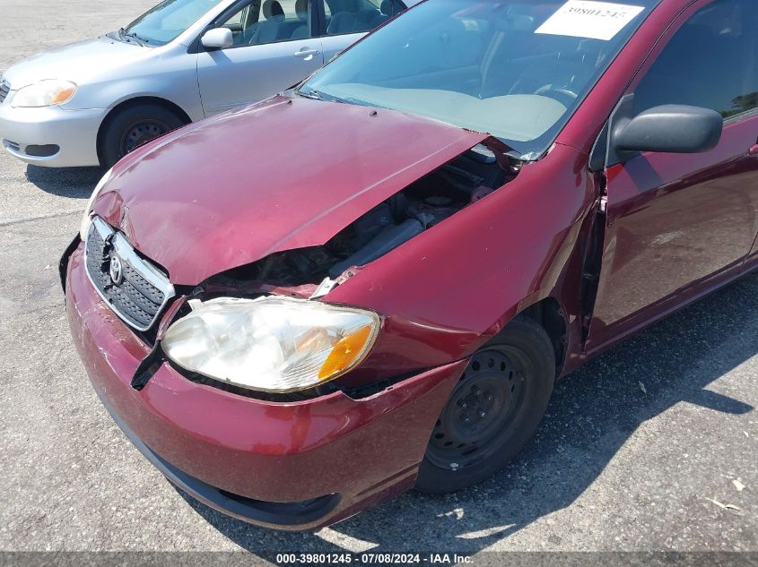 2008 Toyota Corolla Ce VIN: 1NXBR32E18Z993629 Lot: 39801245